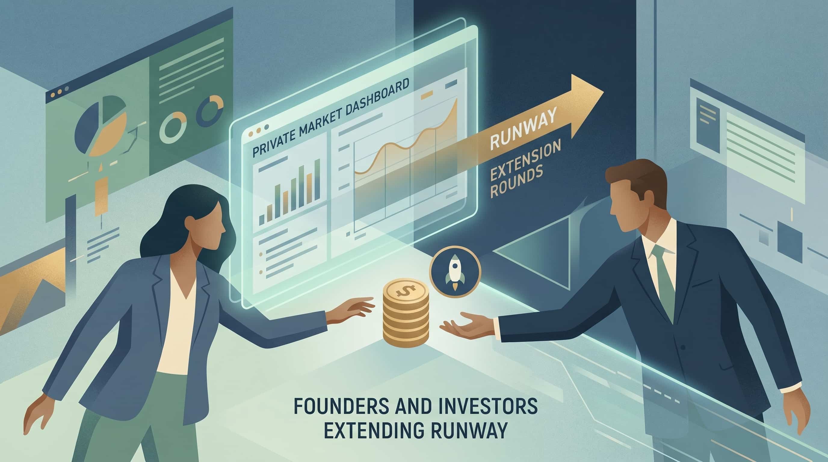 Why Extension Rounds Are Becoming the Startup Market’s Pressure Valve