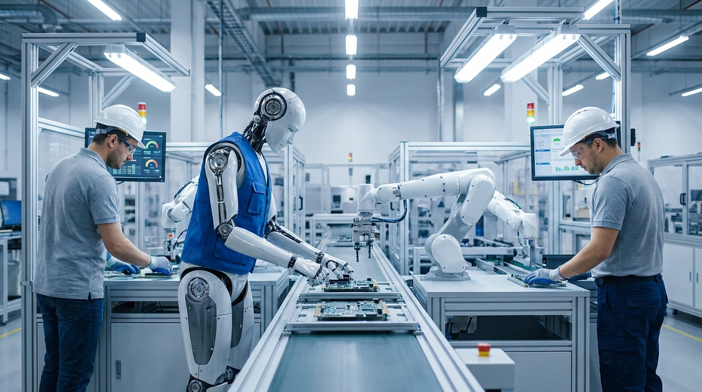 The New Factory Workers: Humanoid Robots Are Clocking In