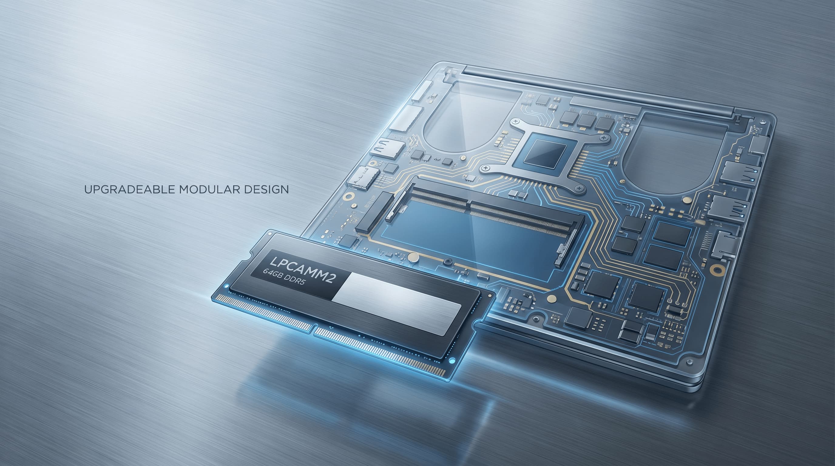 LPCAMM2 Brings Upgradeable Memory Back to Thin Laptops