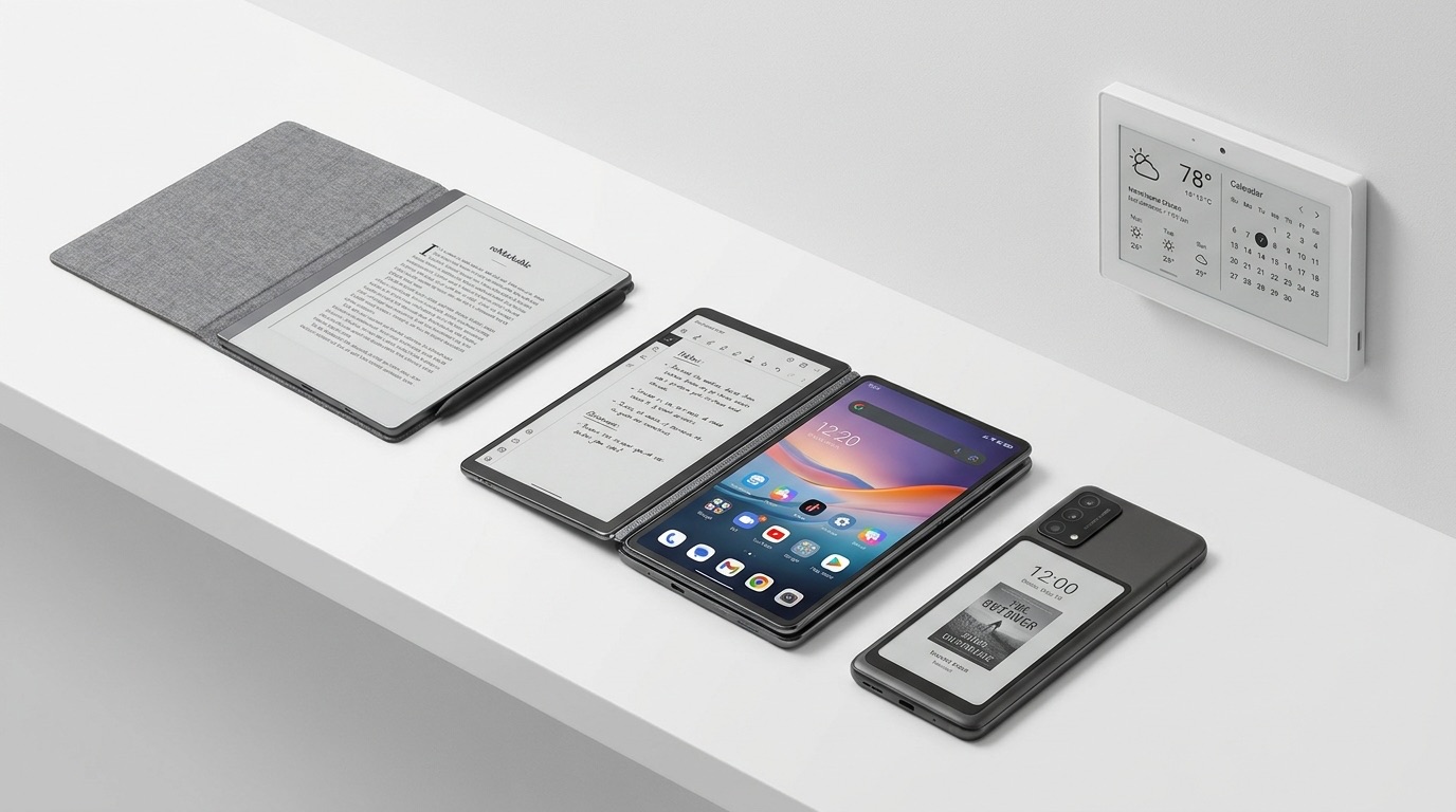 E-Ink Displays Are Escaping the E-Reader — and the New Use Cases Are Genuinely Useful