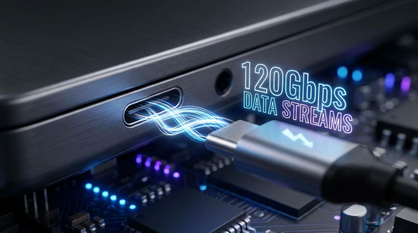 USB4, Thunderbolt 5, and 120 Gbps: The Port on Your Laptop Is More Capable Than You Think