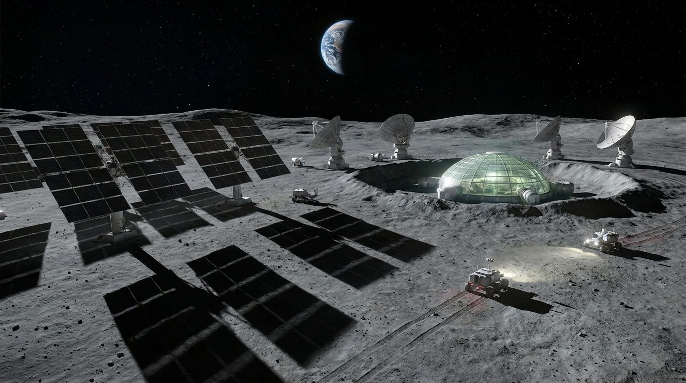 The Moon Is Getting Busy: Artemis, Commercial Landers, and the Race to Build a Lunar Economy