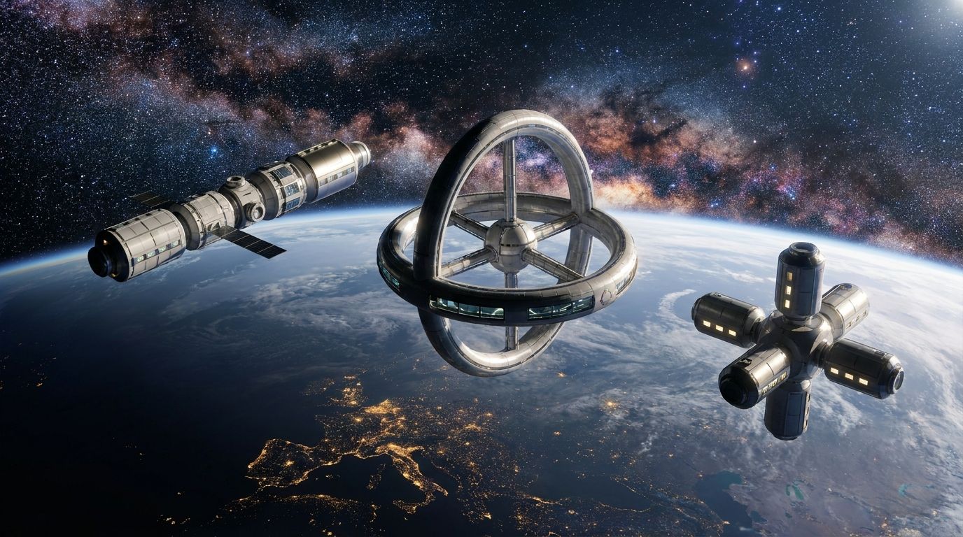 After the ISS: The Race to Build the First Private Space Stations