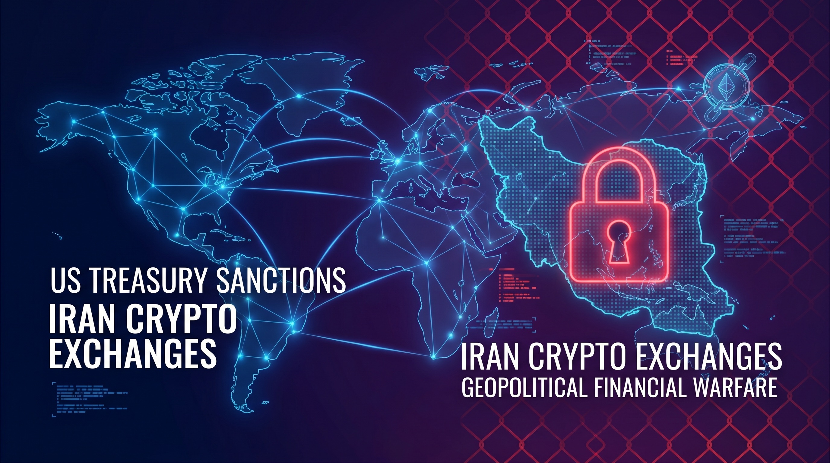 US Treasury Sanctions Iran's Four Largest Crypto Exchanges, Targeting $7.8 Billion Shadow Economy