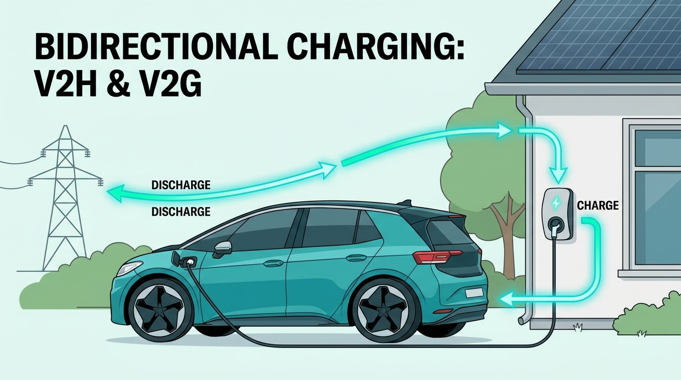 Bidirectional charging is giving EVs a second job on the grid