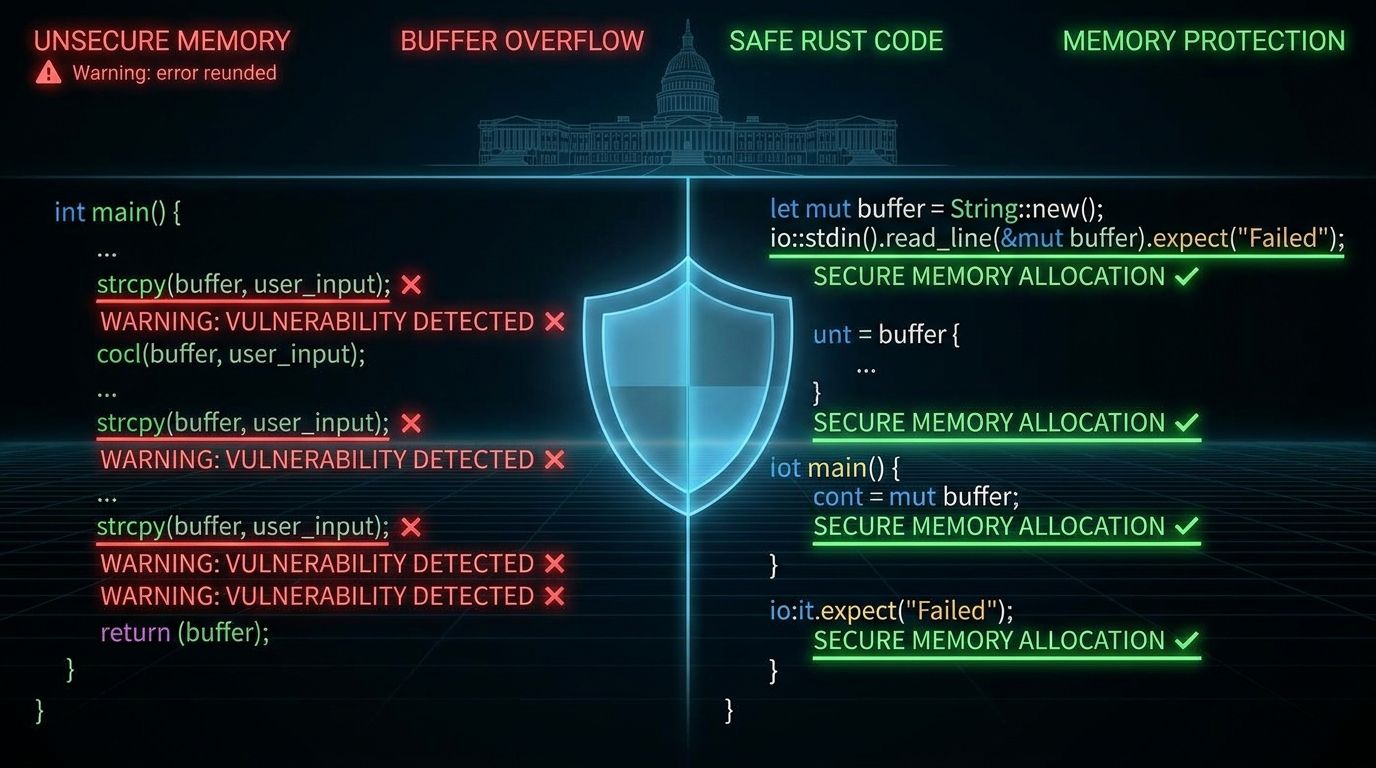 Memory Safety Is Now a National Security Issue — Why the US and EU Want Developers to Stop Writing C