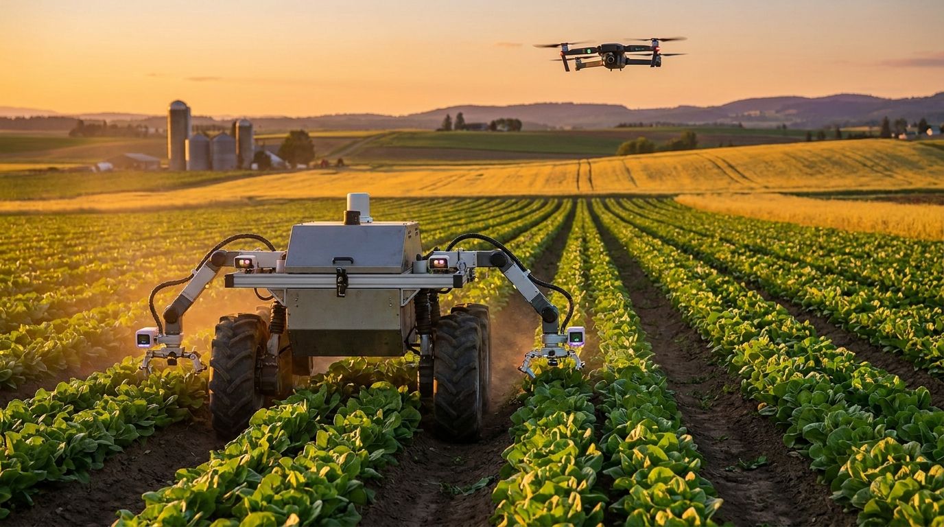 Agrarroboter verändern die Landwirtschaft leise – angefangen bei den Jobs, die niemand machen will