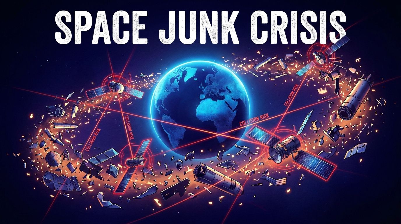Weltraumschrott ist eine wachsende Krise – und die Industrie nimmt ihn endlich ernst
