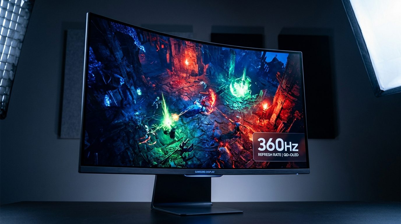 Samsungs neues QD-OLED-Panel liefert 4K bei 360 Hz – und 680 Hz im Wettkampfmodus