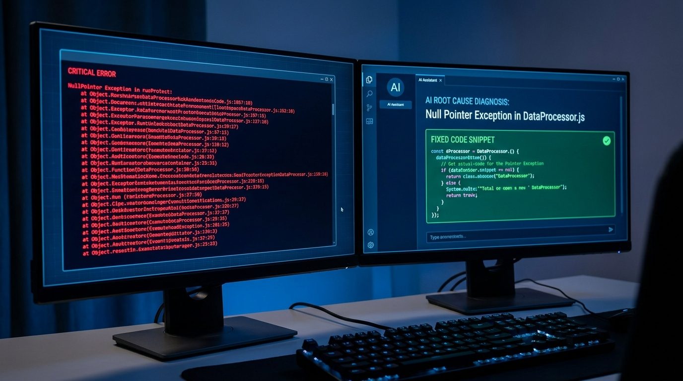 The Stack Trace Decoder: Paste Any Error, Get Root Cause + Fix in Seconds