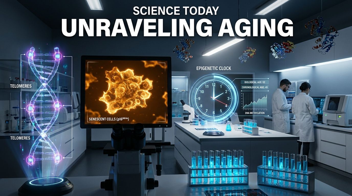 The New Biology of Aging: Senolytics, Epigenetic Clocks, and the Science Trying to Add Healthy Years